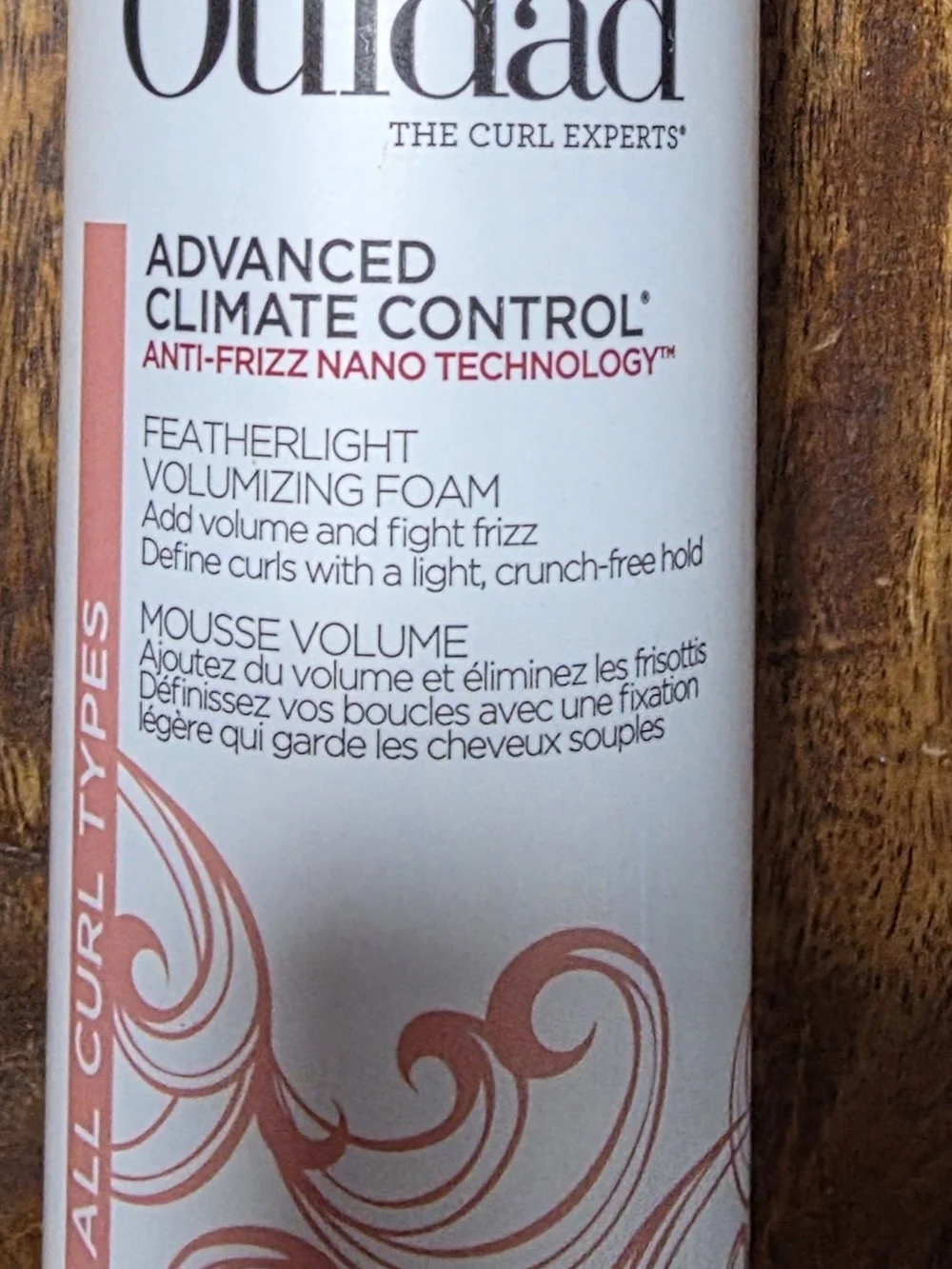 Ouidad Advanced Climate Control Featherlight Volumizing Foam 7oz